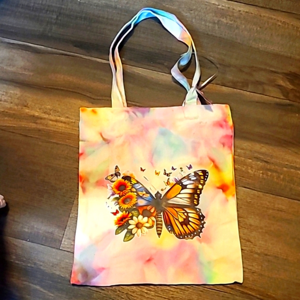 🛍One Of A Kind✨️Butterfly🦋 Handcrafted Tote